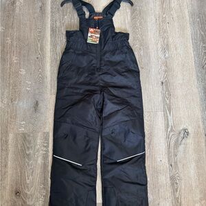 Ozark Trail Black Kids Snow Bib Overalls